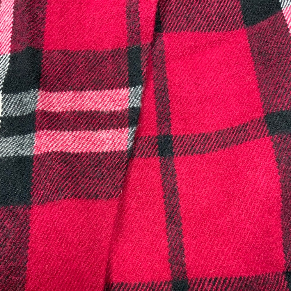 H&M red plaid tartan skirt - Picture 2 of 6